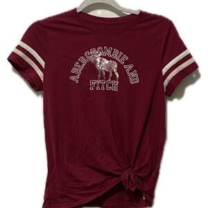 Abercrombie Kids Burgundy Tee